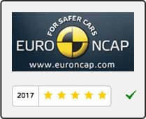 5 sterren euro NCAP 2017 5 sterren euro NCAP 2017