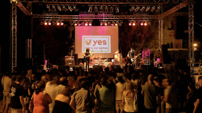 ireon music festival samos sponserd by yes rent a car samos 2